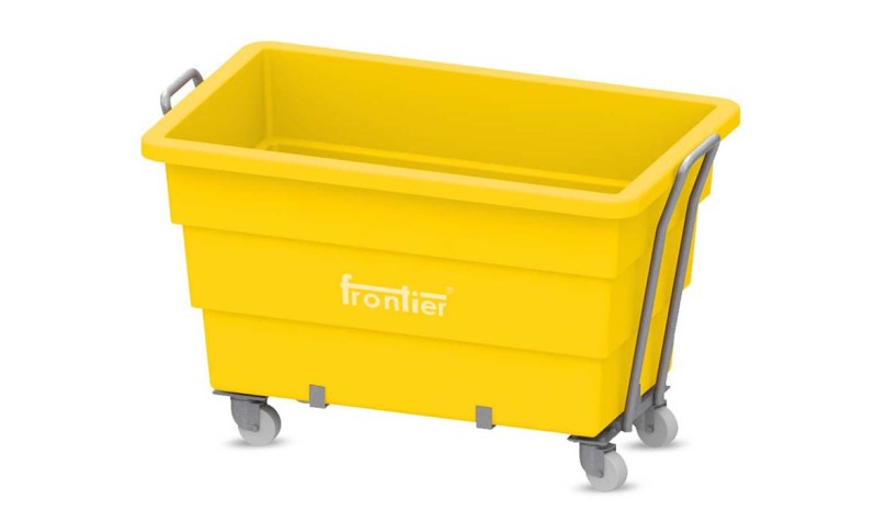 Industrial Yellow Laundry Carts
