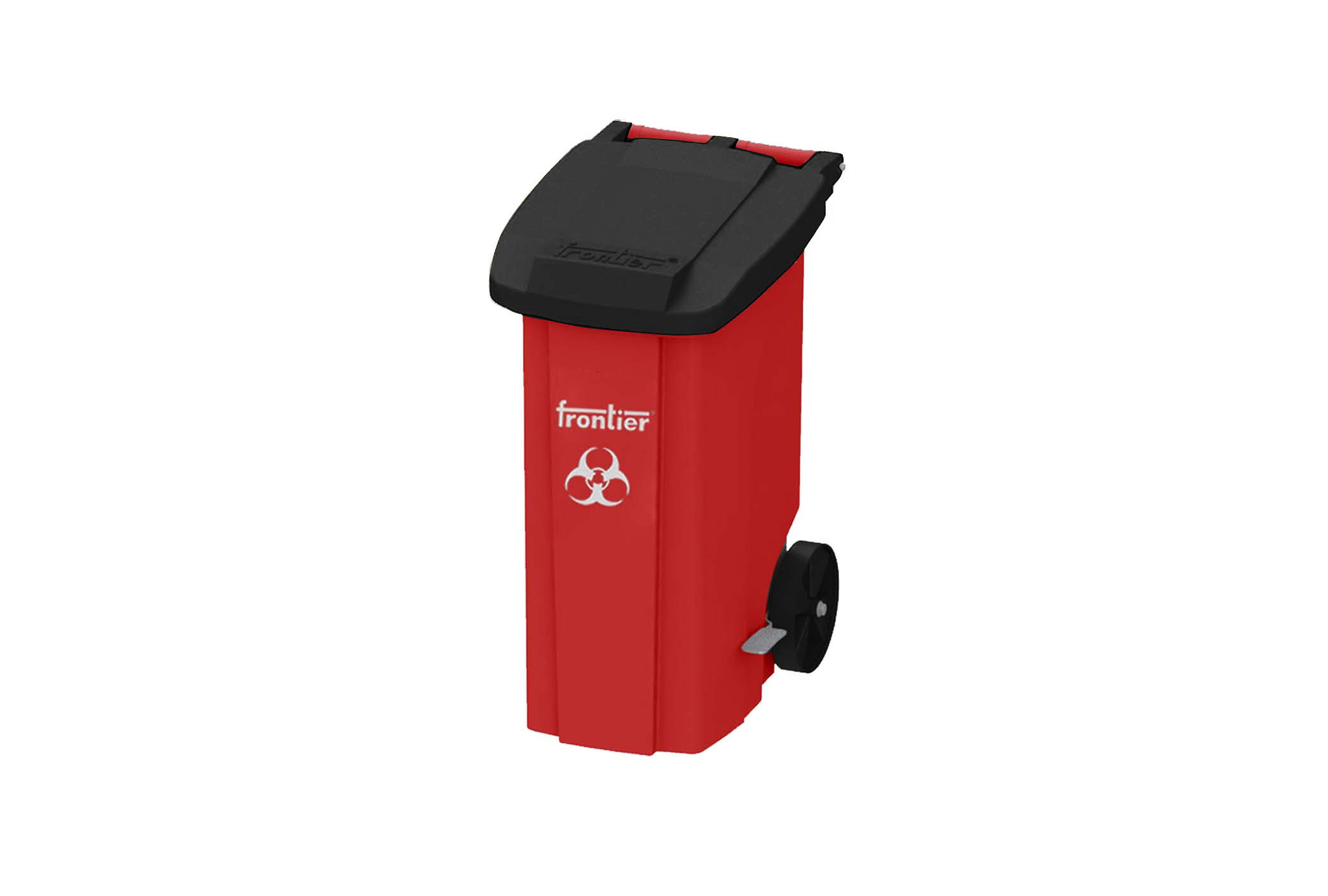 Large Capacity Medical Waste Bins & Pedal Bins Foot Paddle Wheel Bins