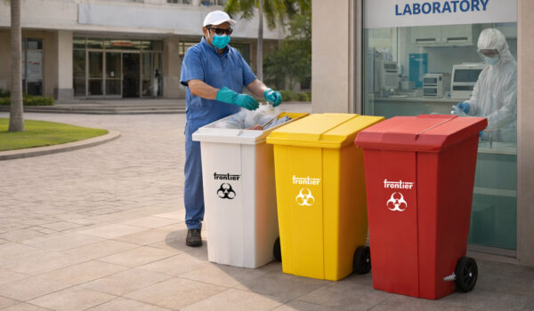 Bio Medical 200 Liter Foot Operated Pedal Bin