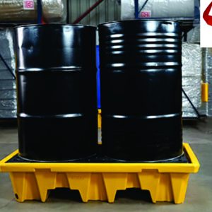 2 Drum Spill Pallet - 125L HEAVY