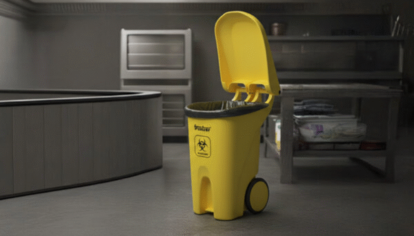 Bio Medical 120 Liter Foot Operated Pedal Bin