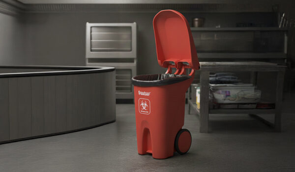 Bio Medical 90 Liter Foot Operated Pedal Bin